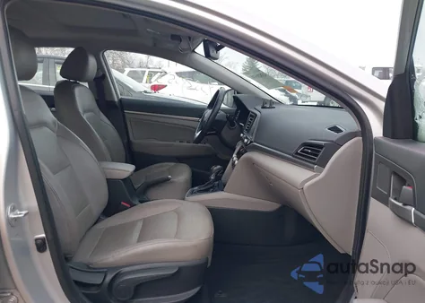2019 Hyundai Elantra Limited from USA, damaged, VIN 5NPD84LF7KH440935
